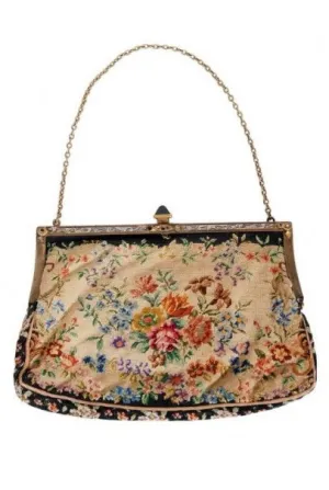 1954 Marilyn Monroe Owned Needlepoint Purse Worn for Marriage to Joe DiMaggio