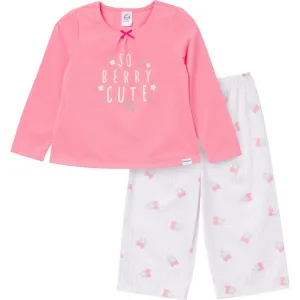 2-Piece Toddler Girls Berry Pajama Set