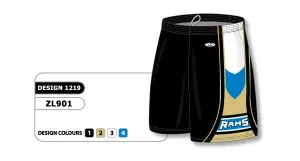 Athletic Knit Custom Sublimated Lacrosse Short Design 1219