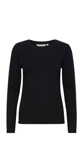 B.Young Long Sleeved Top, black