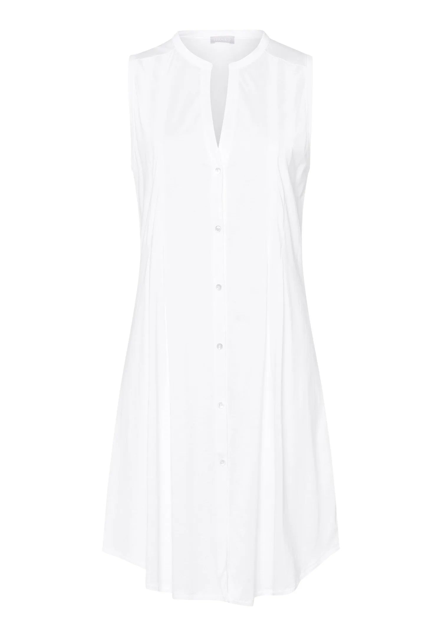 Cotton Deluxe Cotton Tank Sleep Shirt | White 77952-101