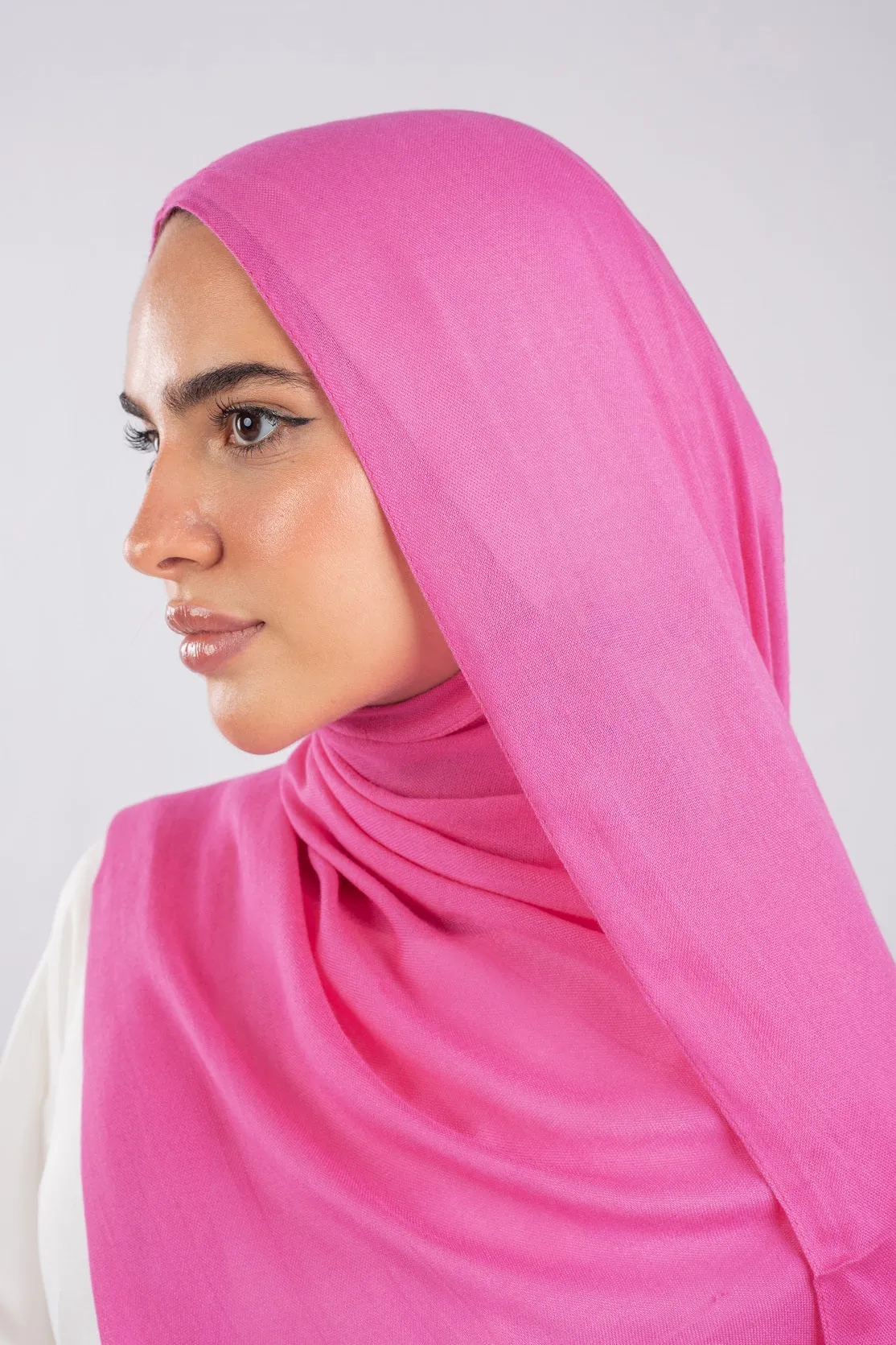 Everyday Modal Hijab-Barbie Pink