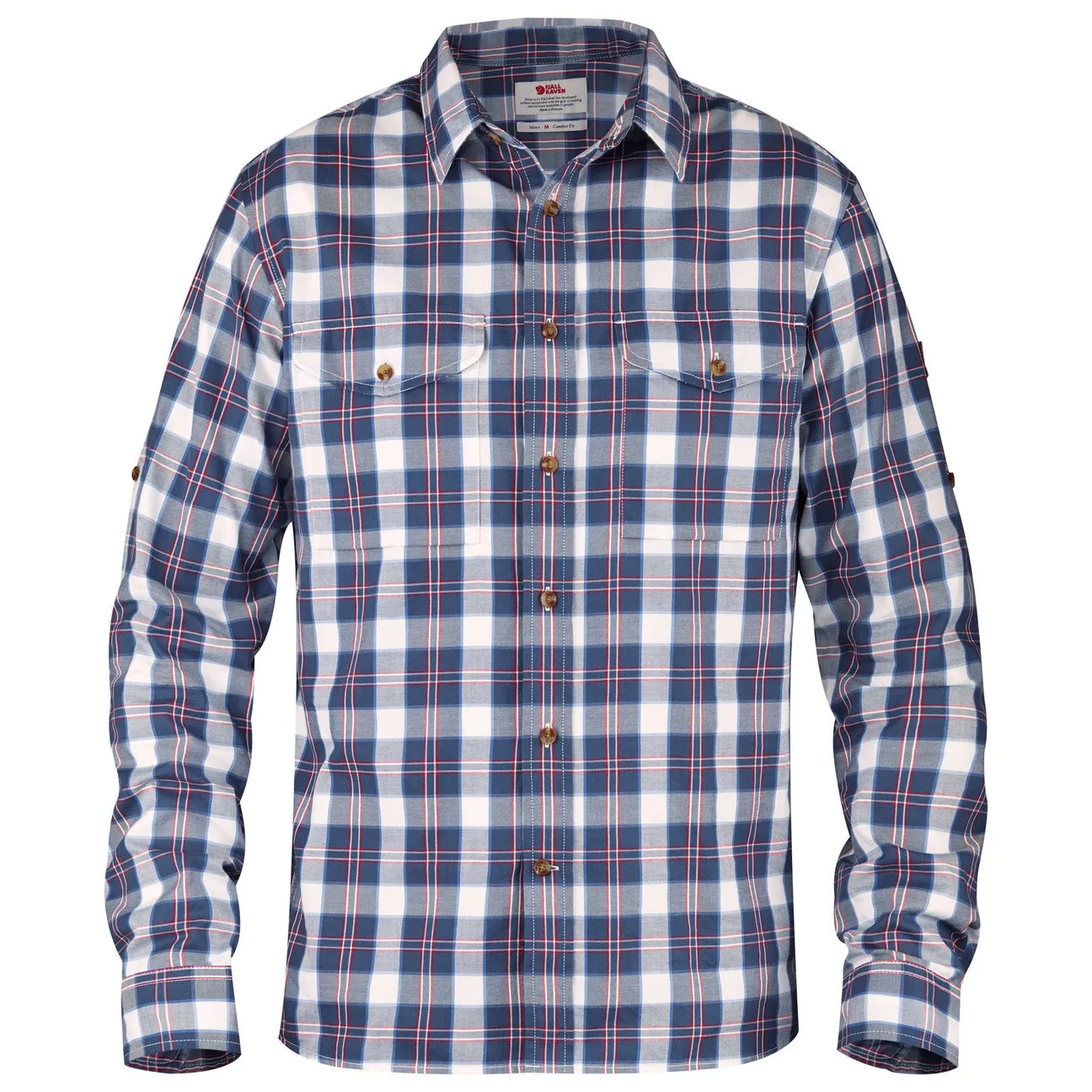 FR Singi Flannel Shirt LS Men Uncle Blue