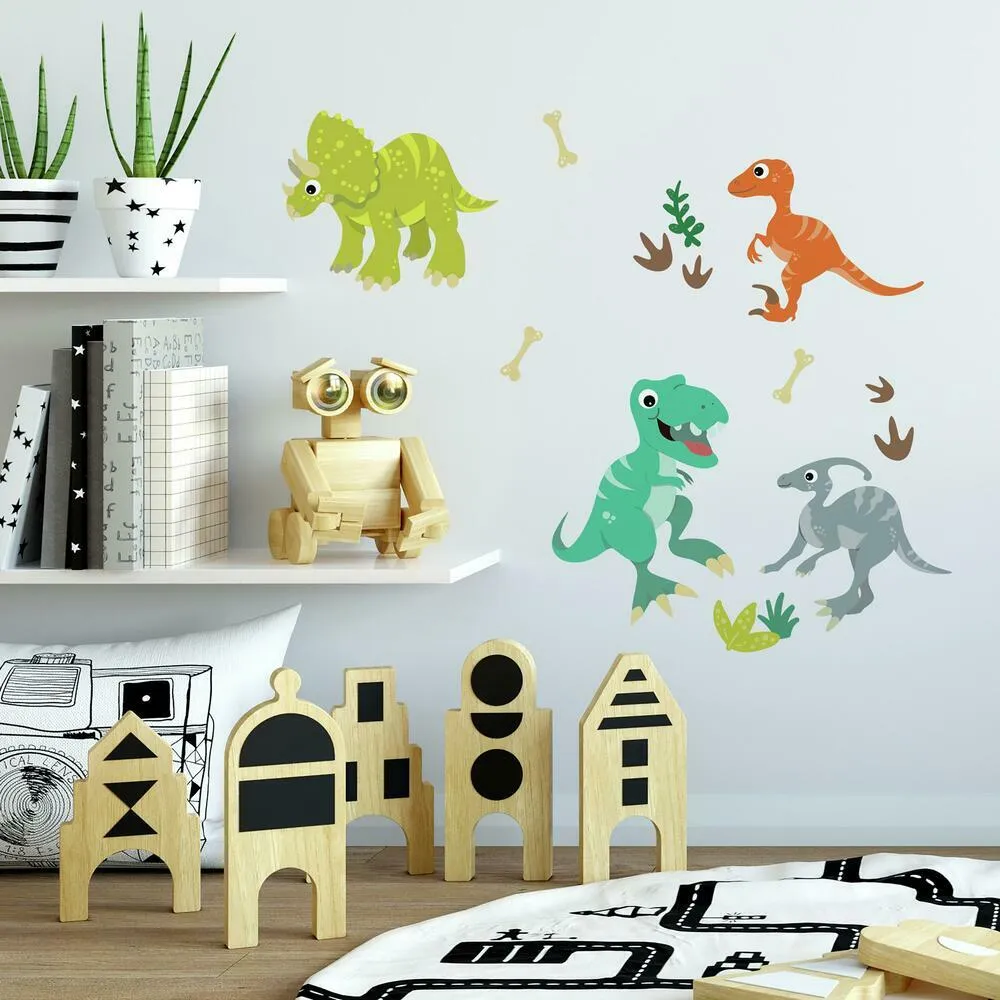 Friendly Dinosaur Peel and Stick Wall Decals