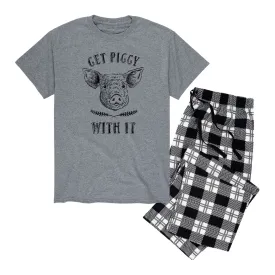 Get Piggy With It - Men's Pajama Set