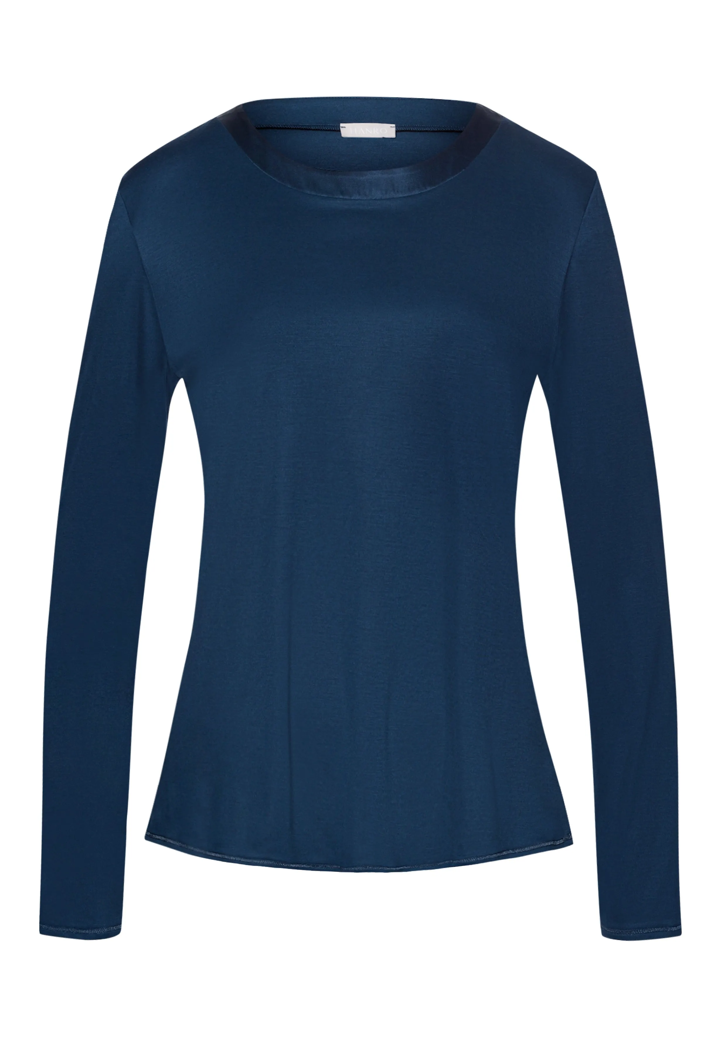 Grand Central Silk Trim Relaxed Top | Mystic Blue 77381-1652