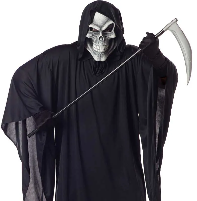 Grim Reaper Plus Size Mens Halloween Costume