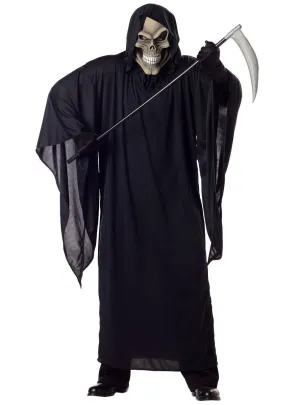 Grim Reaper Plus Size Mens Halloween Costume