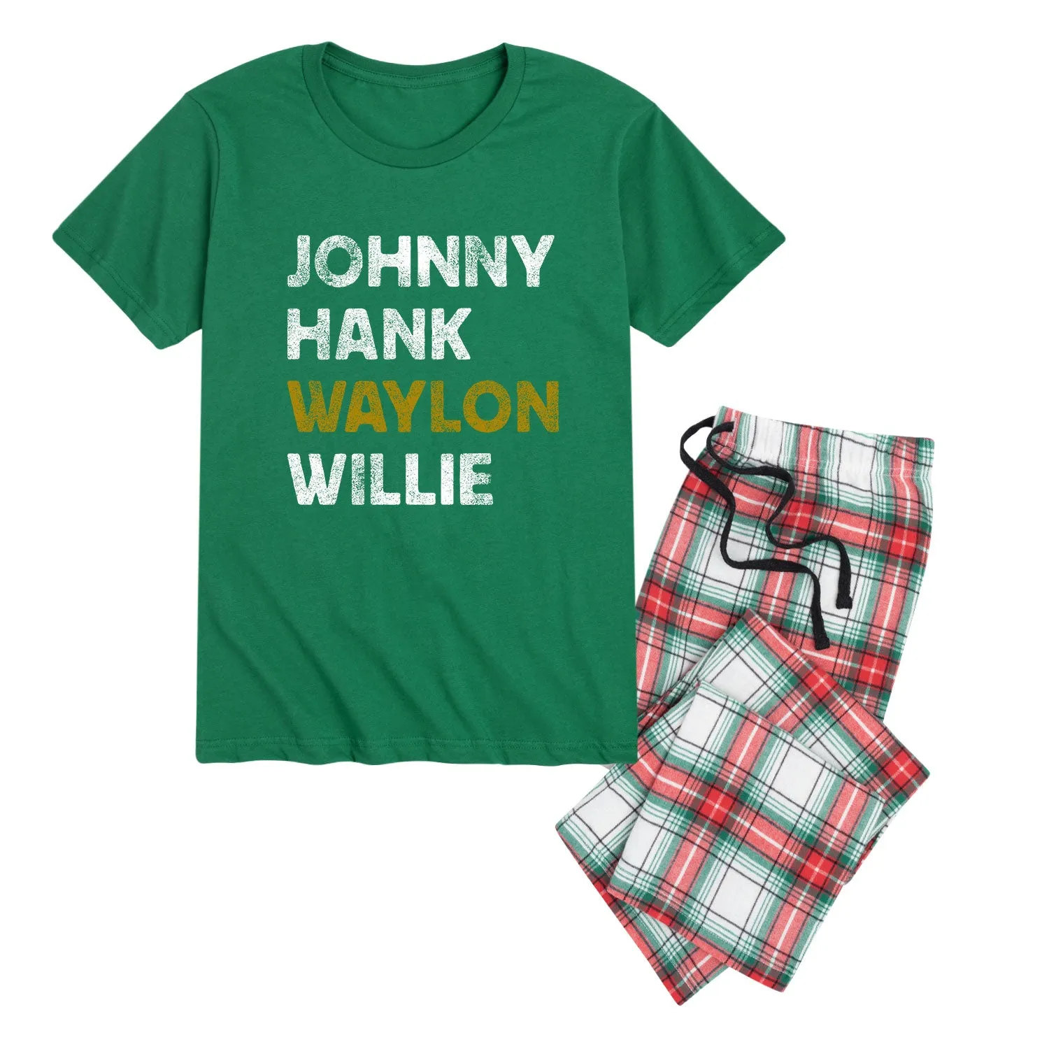 Johnny Hank Waylon Willie - Men's Pajama Set