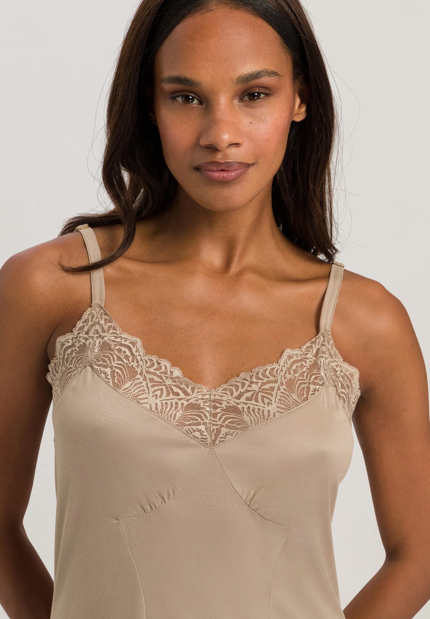 Josephine Soft TENCEL™ Chemise | Deep Taupe 74936-2828