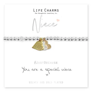 Life Charms - Special Niece Bracelet