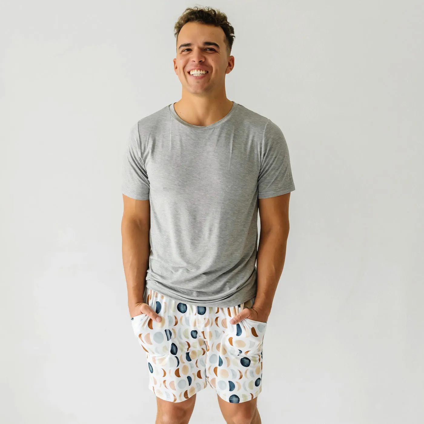 Luna Neutral Men's Pajama Shorts