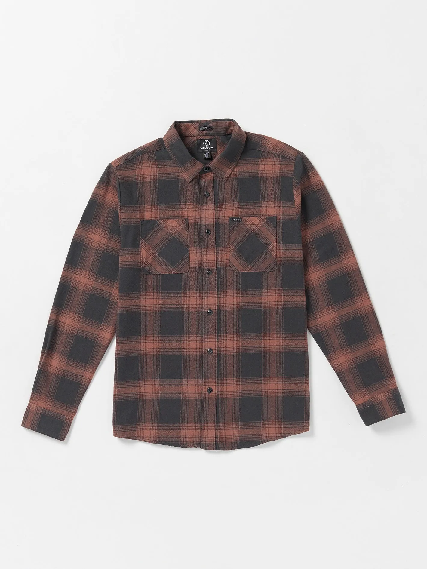 Netastone Flannel Long Sleeve Shirt - Stealth