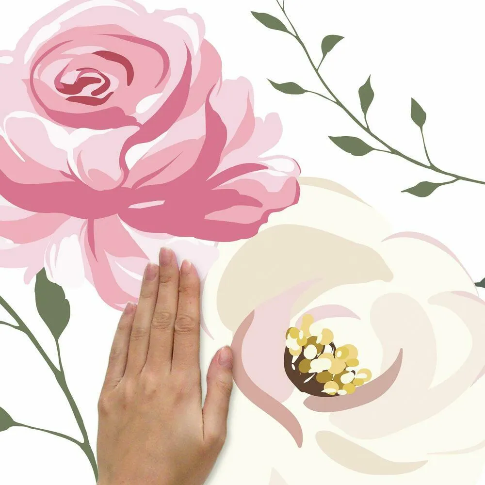 Netflix To All The Boys I've Loved Before Floral Peel and Stick Wall Decals