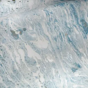 New - RoomMates Blue Marble Seas Peel & Stick Wallpaper