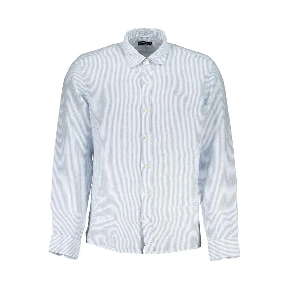 North Sails Light Blue Linen Shirt