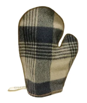 PLAID POLISHING MITT