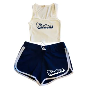 Retro Tailgate Ready Tank/Shorts Gift Set