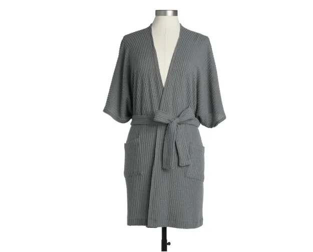 Robe and Swaddle Bundle - Charcoal