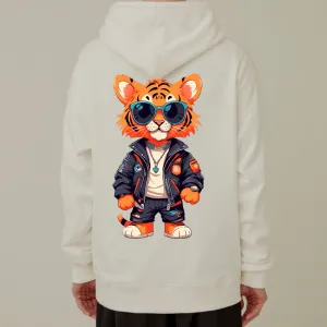 S-6XL Korean Fabric Korean-made hip-tiger cotton 100% signature hoodie (for men and women)