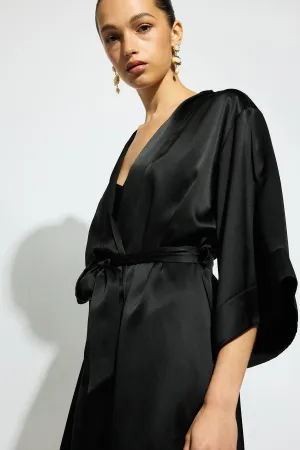 Silk Wrap Robe