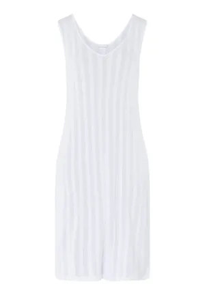 Simone Organic Cotton Tank Nightgown | White 74905-101