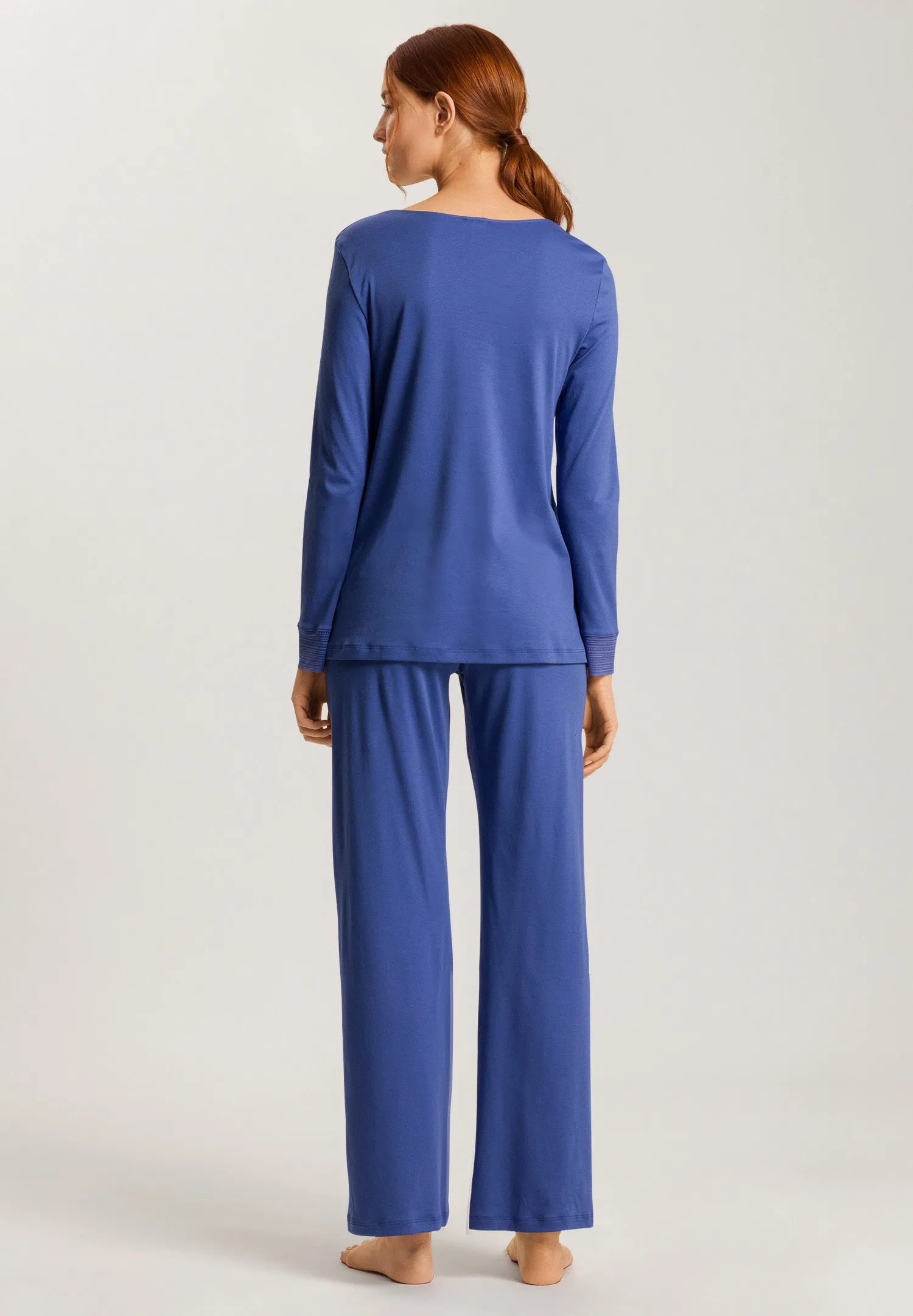 Sophie Long Sleeve Pajama Set | Blue Horizon 74879-2546