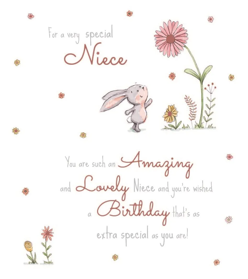 Special Niece Birthday Card