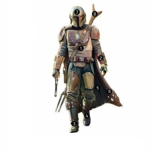 The Madalorian Peel and Stick Giant Wall Decals