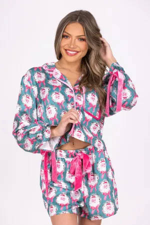 Wreaths of Merry Pajama Set